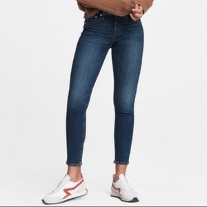 Rag & Bone Cate Midrise Ankle Skinny Jeans in Marigold